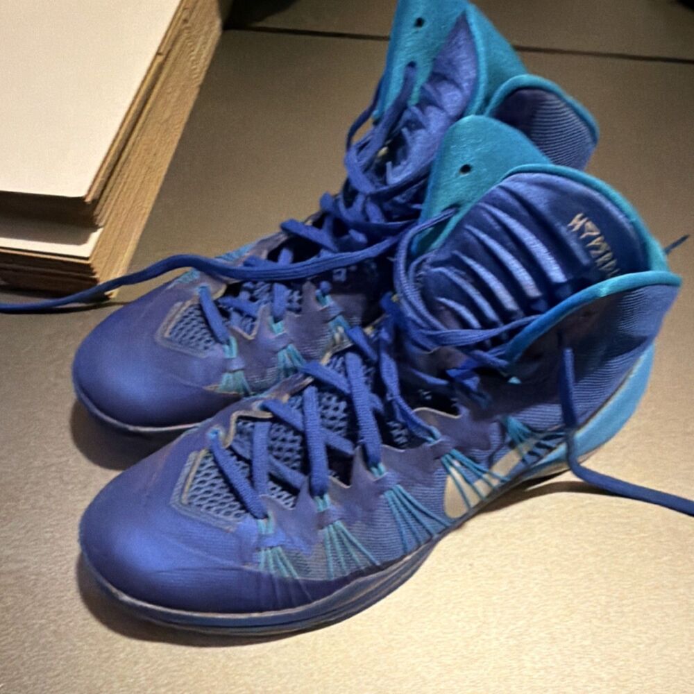 Nike Hyperdunk 2013 Blue Men's Basketball Sneakers 584433-402 High Top